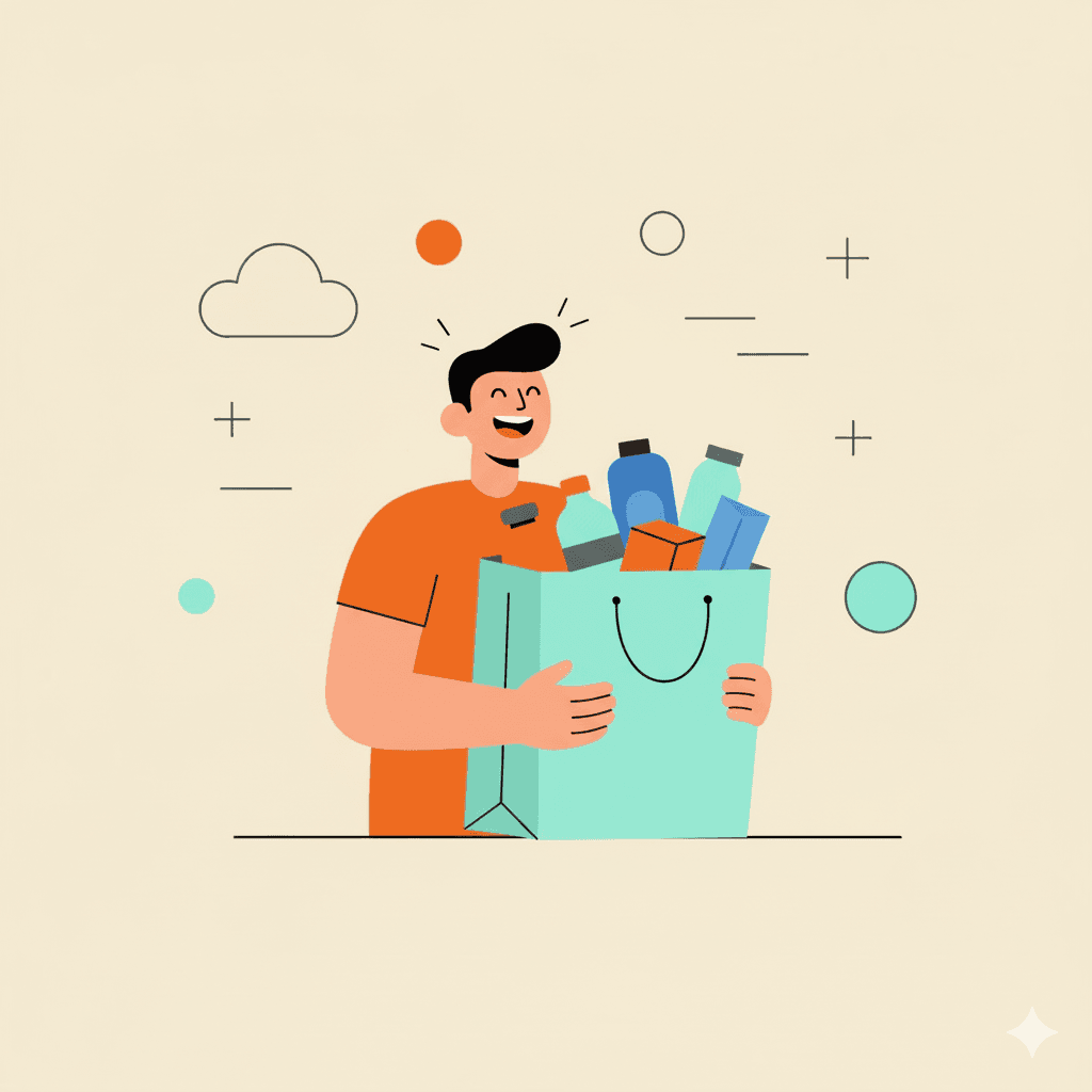 第 5 步
顺利取货！